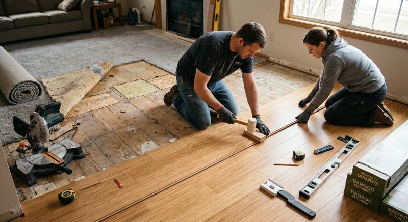 Bamboo Flooring Installation in Hanover, PA