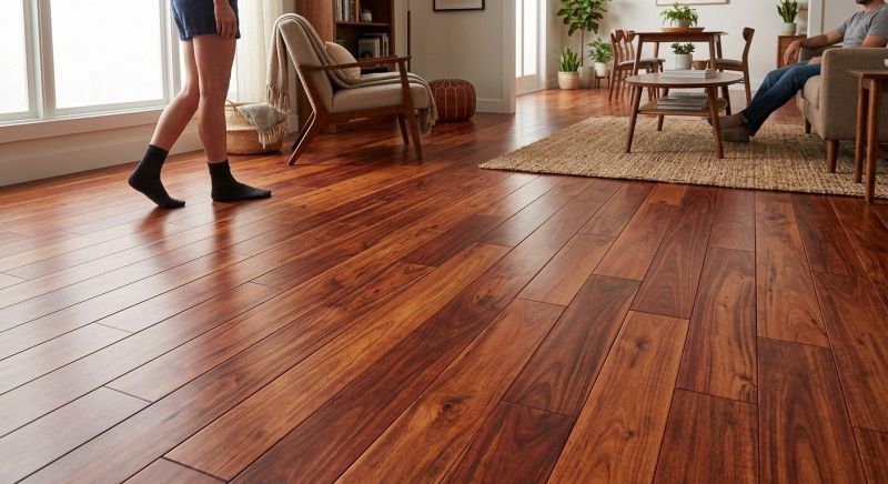 Cherry Floor Installation in New Oxford, PA