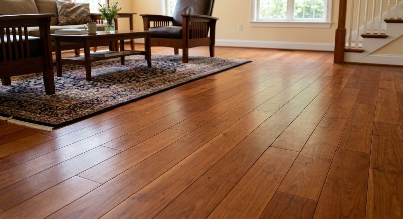 Cherry Floor Installation in York County, PA