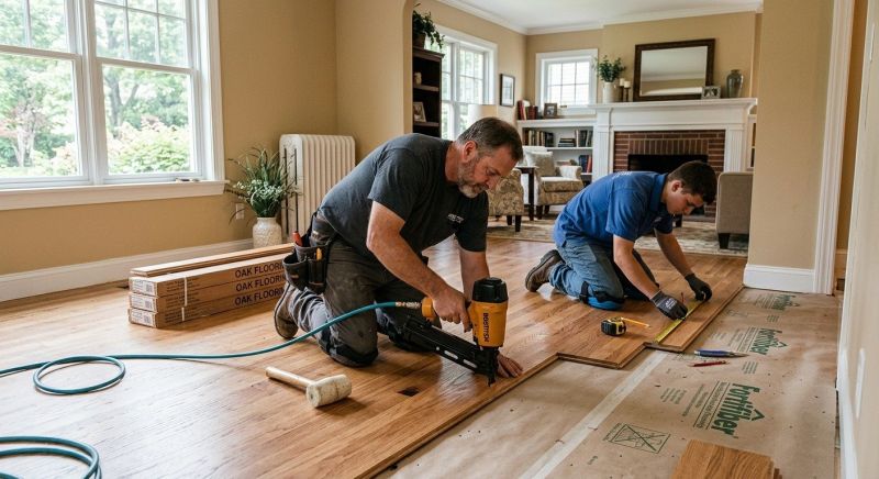 Hardwood Floor Installation in Dover, PA