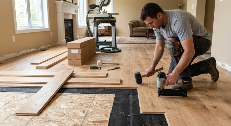 Hardwood Floor Installation in Lewisberry, PA