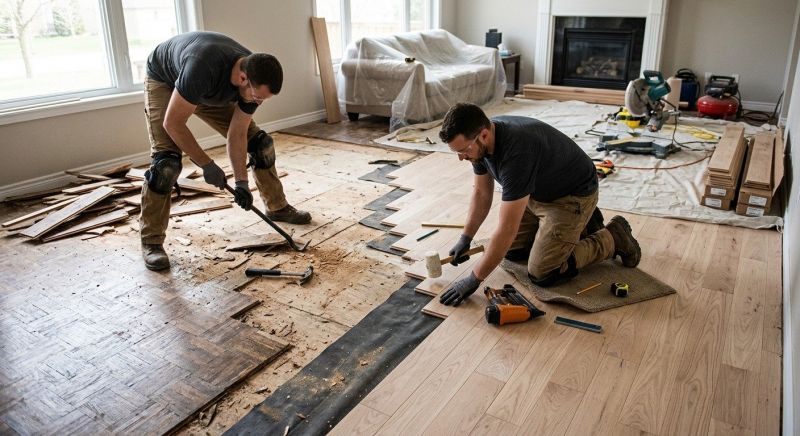 Hardwood Floor Installation in Taneytown, MD
