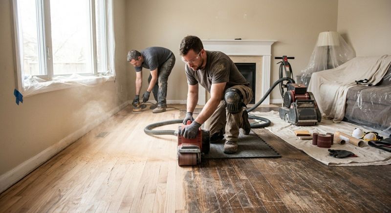 Hardwood Floor Renovation in Hanover, PA