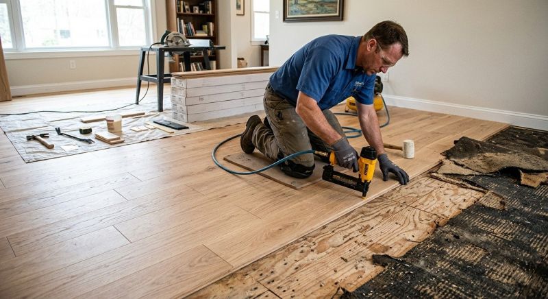 Hardwood Replacement in Gettysburg, PA