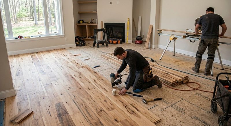 Hickory Floor Installation in Hanover, PA