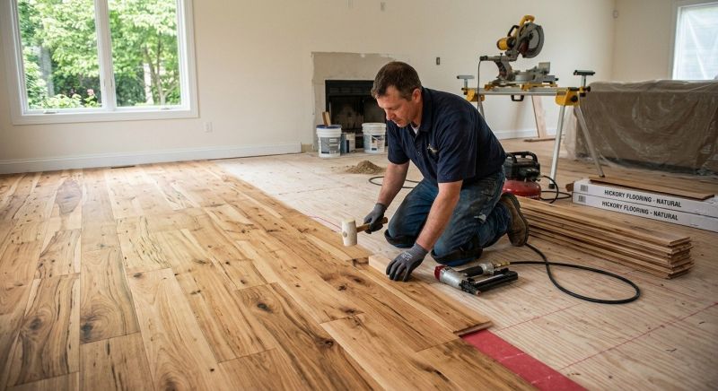 Hickory Floor Installation in Hanover, PA