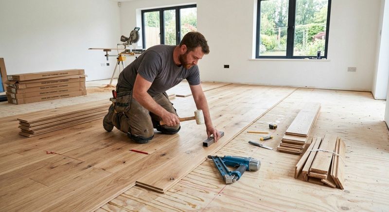 Oak Floor Installation in Stewartstown, PA