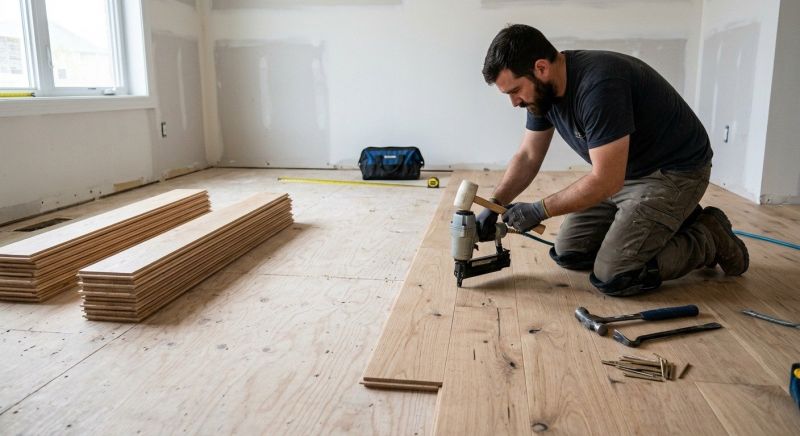 Oak Floor Installation in Taneytown, MD