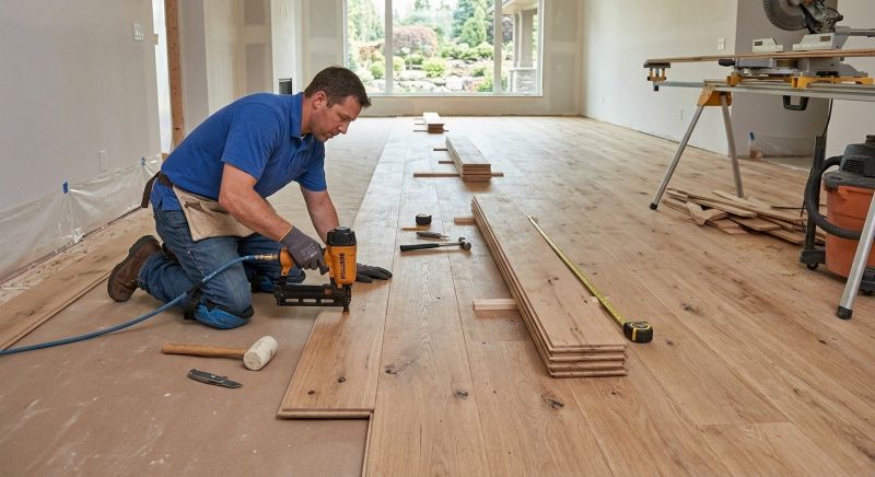 Plank Floor Installation in Hanover, PA
