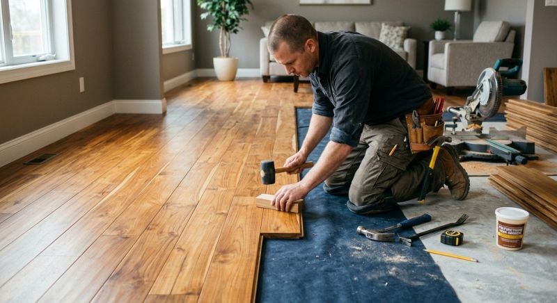 Teak Flooring Installation in Hanover, PA