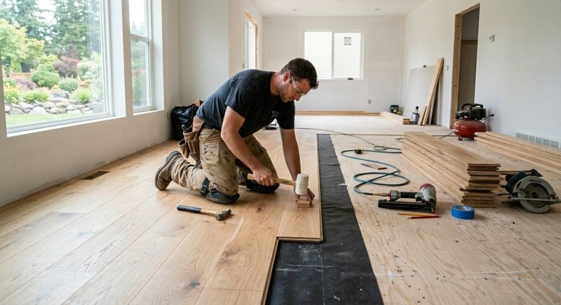 Teak Flooring Installation in Hanover, PA