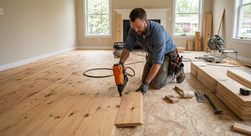 Teak Flooring Installation in Hanover, PA