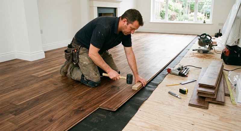 Walnut Flooring Installation in Hanover, PA