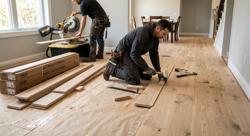 Walnut Flooring Installation in Hanover, PA