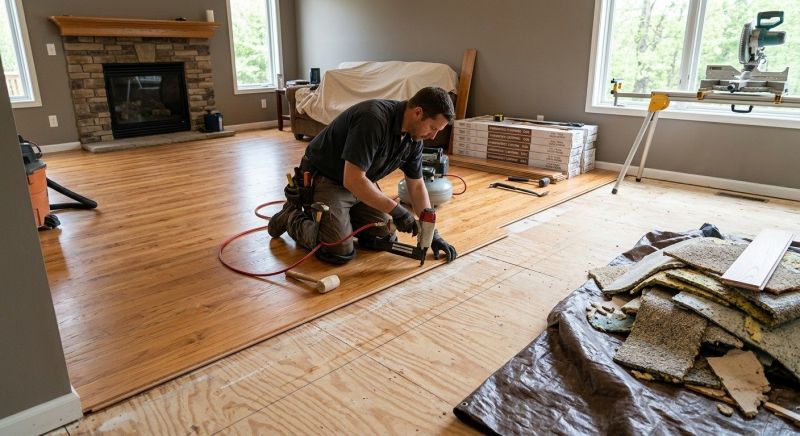 Wood Floor Replacement in Hanover, PA