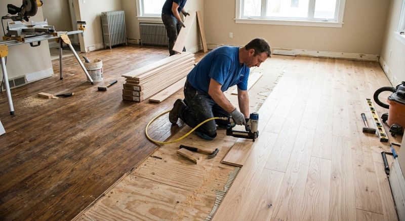Wood Floor Replacement in Parkton, MD